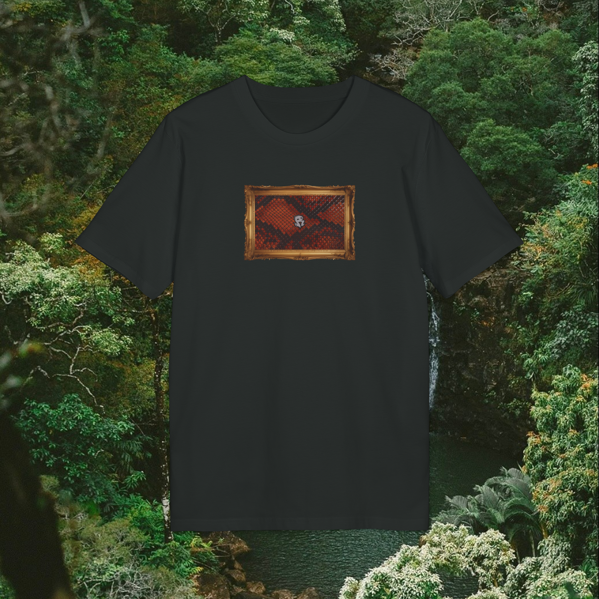 Raton3s Serpent Box Logo T-Shirt